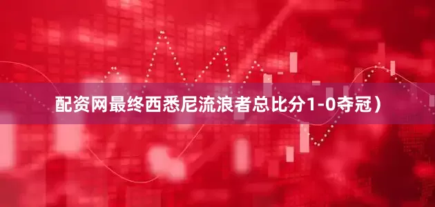 配资网最终西悉尼流浪者总比分1-0夺冠）