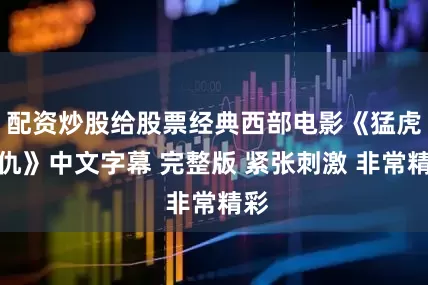 配资炒股给股票经典西部电影《猛虎复仇》中文字幕 完整版 紧张刺激 非常精彩