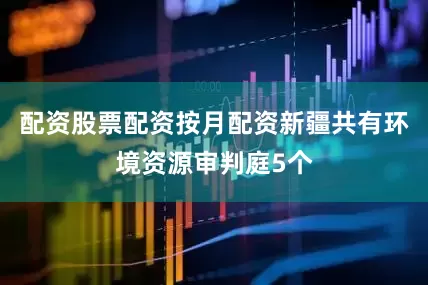 配资股票配资按月配资新疆共有环境资源审判庭5个